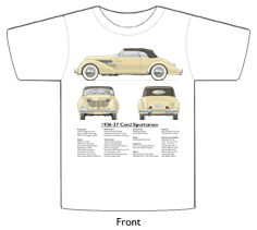 Cord 810 Sportsman 1935-37 T-shirt Front